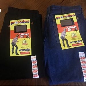Wrangler Pro Rodeo Jeans.